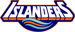 New York Islanders 1995 96-1997 98 Wordmark Logo decal sticker