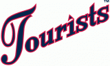 Asheville Tourists 1980-2004 Wordmark Logo decal sticker