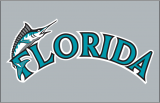 Miami Marlins 1993-2002 Jersey Logo 01 decal sticker