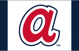 Atlanta Braves 2014-2016 Batting Practice Logo Sticker Heat Transfer