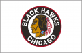 Chicago Blackhawks 1948 49-1950 51 Jersey Logo Sticker Heat Transfer