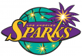 Los Angeles Sparks 1997-Pres Primary Logo Sticker Heat Transfer