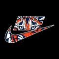 Detroit Tigers Nike logo decal sticker