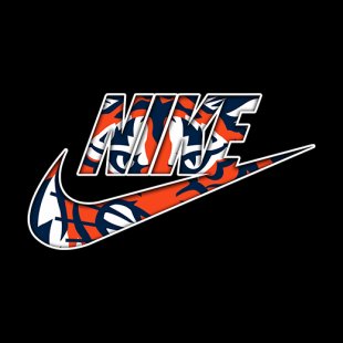 Detroit Tigers Nike logo Sticker Heat Transfer
