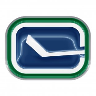 Vancouver Canucks Crystal Logo Sticker Heat Transfer