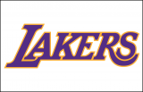 Los Angeles Lakers 2001-2002 Pres Jersey Logo Sticker Heat Transfer