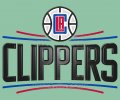 Los Angeles Clippers Plastic Effect Logo Sticker Heat Transfer