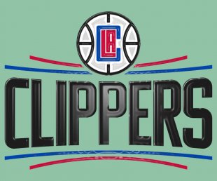 Los Angeles Clippers Plastic Effect Logo decal sticker