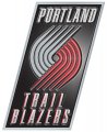 Portland Trail Blazers Plastic Effect Logo decal sticker