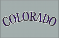 Colorado Rockies 2017-Pres Jersey Logo Sticker Heat Transfer