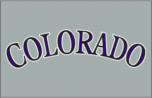 Colorado Rockies 2017-Pres Jersey Logo decal sticker