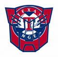 Autobots Texas Rangers logo decal sticker