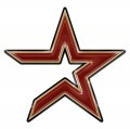 Houston Astros Crystal Logo Sticker Heat Transfer
