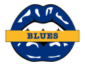 St. Louis Blues Lips Logo decal sticker