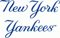 New York Yankees 1950-Pres Wordmark Logo 01 decal sticker