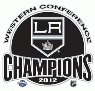 Los Angeles Kings 2011 12 Champion Logo 02 decal sticker