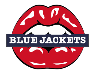 Columbus Blue Jackets Lips Logo decal sticker