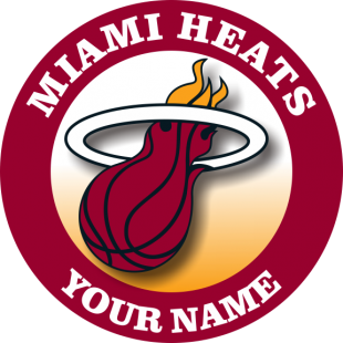 Miami Heats Customized Logo decal sticker