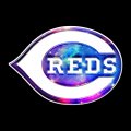 Galaxy Cincinnati Reds Logo decal sticker