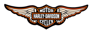 Harley Davidson brand logo 03 Sticker Heat Transfer