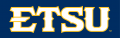 ETSU Buccaneers 2014-Pres Wordmark Logo 07 decal sticker