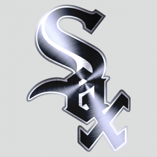 Chicago White Sox Stainless steel logo decal sticker