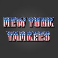 New York Yankees American Captain Logo Sticker Heat Transfer