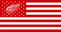 Detroit Red Wings Flag001 logo decal sticker