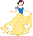 Snow White Logo 18 decal sticker