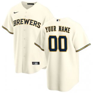 Milwaukee Brewers Custom Letter and Number Kits for Home Jersey Material Vinyl