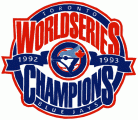 Toronto Blue Jays 1994 Champion Logo Sticker Heat Transfer