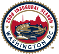 Washington Nationals 2008 Stadium Logo Sticker Heat Transfer