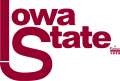 Iowa State Cyclones 1979-1983 Wordmark Logo 01 decal sticker