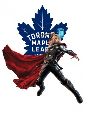 Toronto Maple Leafs Thor Logo Sticker Heat Transfer