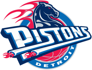 Detroit Pistons 2001-2004 Primary Logo Sticker Heat Transfer