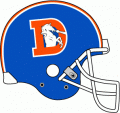 Denver Broncos 1975-1996 Helmet Logo decal sticker