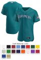 Seattle Mariners Custom Letter and Number Kits for Alternate Jersey 01 Material Twill