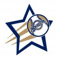 Milwaukee Brewers Baseball Goal Star logo decal sticker