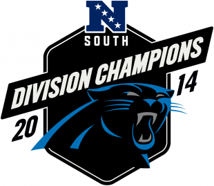 Carolina Panthers 2014 Champion Logo Sticker Heat Transfer