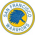 Golden State Warriors 1962-1968 Primary Logo Sticker Heat Transfer