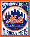 New York Mets 1994 Champion Logo Sticker Heat Transfer