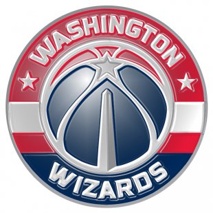 Washington Wizards Plastic Effect Logo decal sticker