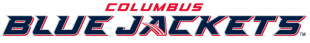 Columbus Blue Jackets 2007 08-2016 17 Wordmark Logo decal sticker