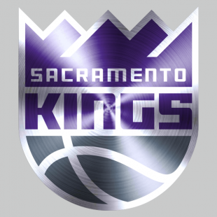 Sacramento Kings Stainless steel logo Sticker Heat Transfer
