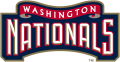 Washington Nationals 2005-2010 Wordmark Logo decal sticker