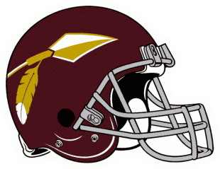 Washington Redskins 1965-1969 Helmet Logo decal sticker