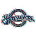 Phantom Milwaukee Brewers logo decal sticker