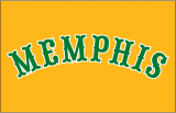 Memphis Grizzlies 2011-2012 Throwback Logo Sticker Heat Transfer