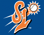 St. Lucie Mets 2005-2012 Cap Logo Sticker Heat Transfer