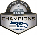 Seattle Seahawks 2013 Champion Logo 01 decal sticker